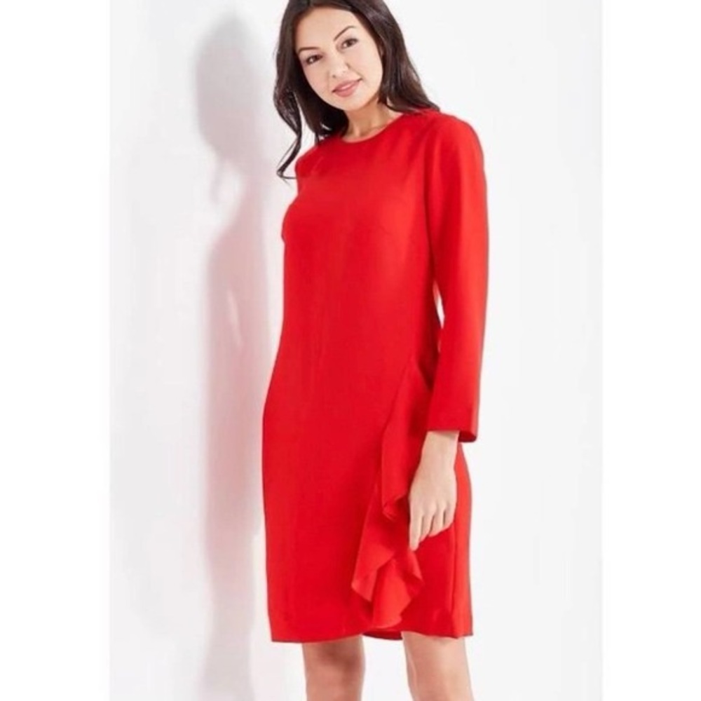Red Business Professional Dress